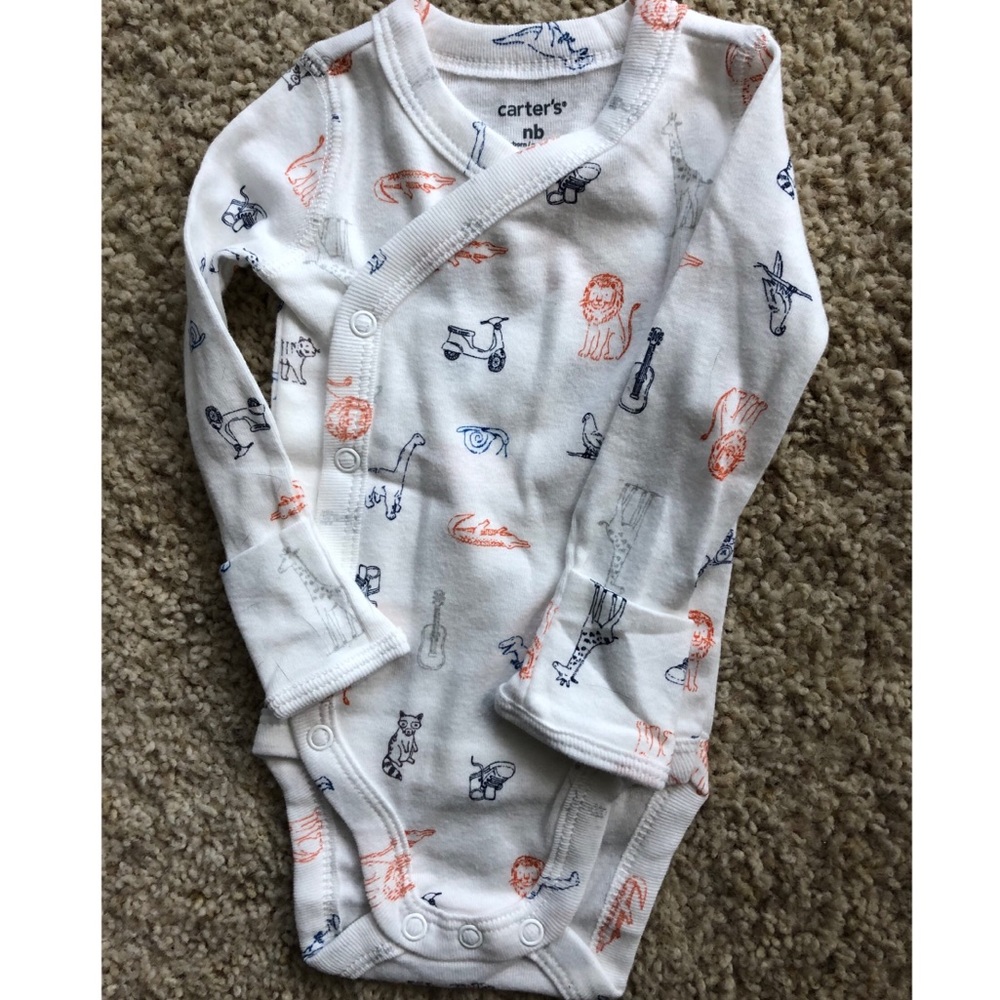 Fun print onesie